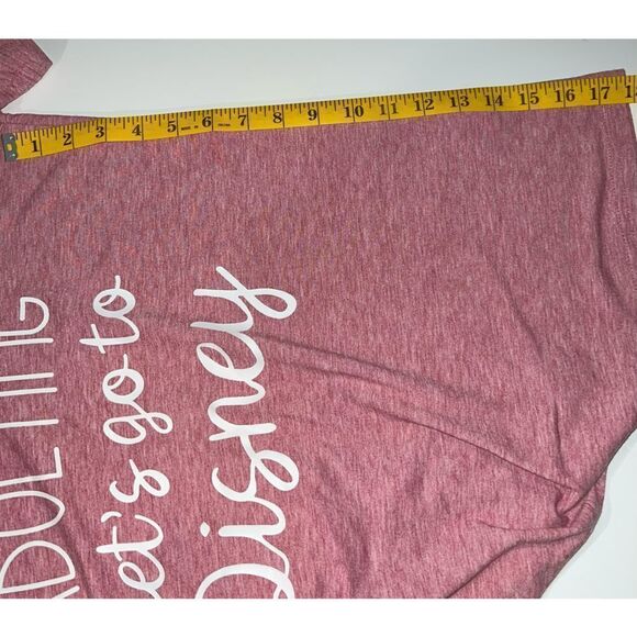 Unisex “I’m Done Adulting Let’s Go To Disney” T-Shirt Size Small - Picture 9 of 11